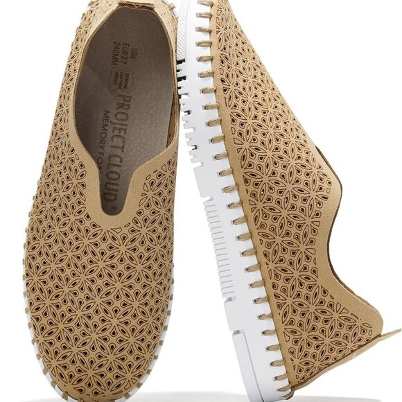 Shoes - Women's Microfiber Loafers Shoes Breathable Lightweight Memory Foam Summer